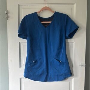 Grey’s Anatomy Royal Blue Scrub Top